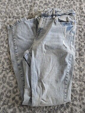 Aeropostale Light Blue High-Rise Curvy Jeggings